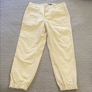 Banana Republic Womens Khaki  Chino Jogger Style 6P